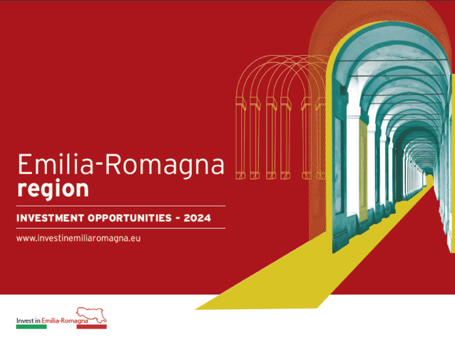 Cover Brochure Emilia-Romagna - Investment Opportunities 2024